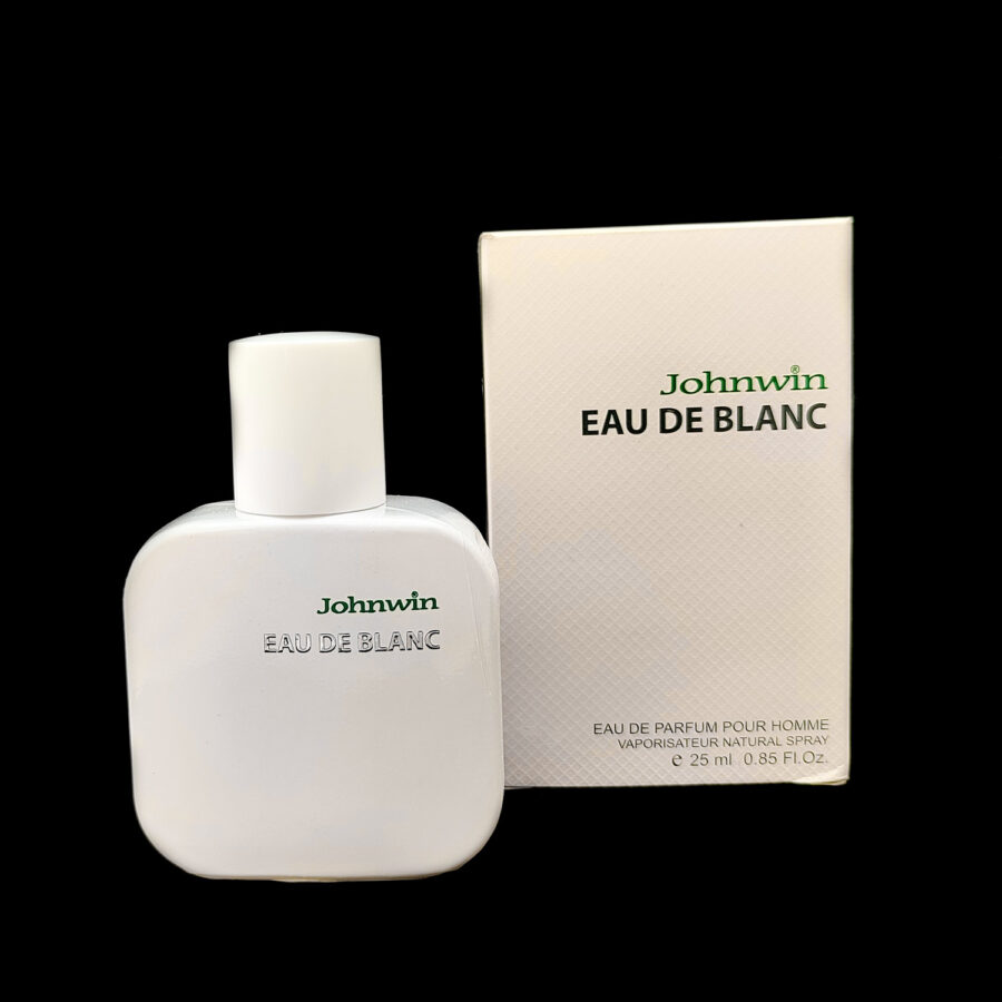 ادکلن جانوین ائو د بلانک JOHNWIN EAU DE BLANC مردانه 25 میل رایحه خنک ED-N164