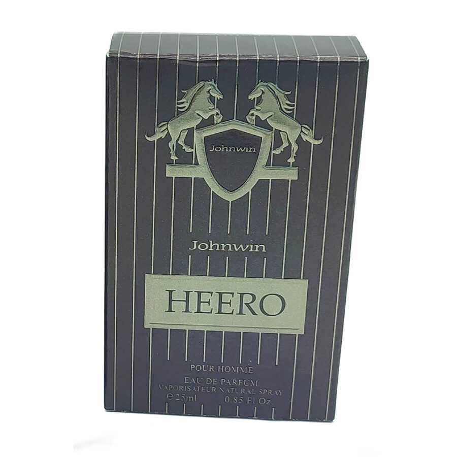 عطر و ادکلن هیرو جانوین HEERO JOHNWIN مردانه 25 میل رایحه گرم ED-N168